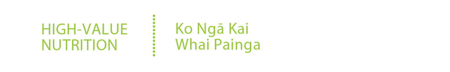 Ko Ngā Kai Whai Painga | High-Value Nutrition National Science Challenge